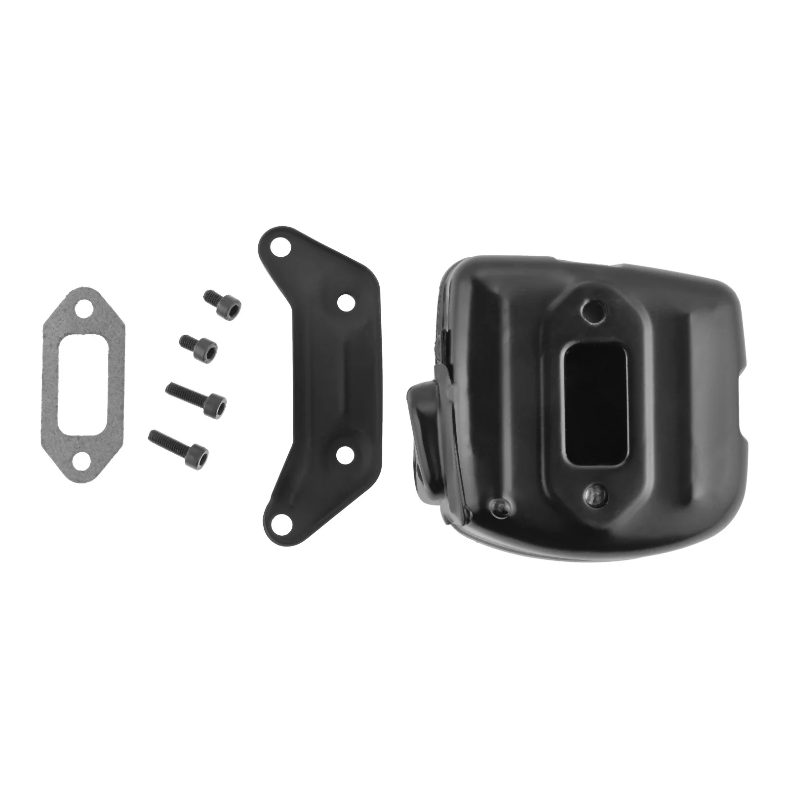 

Комплект прокладок для глушителя с винтами, подходит для Husqvarna 372XP 371 365 362 372, запасные части для бензопилы 503 76 53-02, 503765302