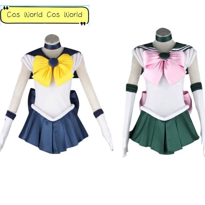 

Anime Cosplay Sailor Costume Mars Tsukino Dress Usagi Halloween Costumes Girl Clothing Party 9Colors Gift Headwear