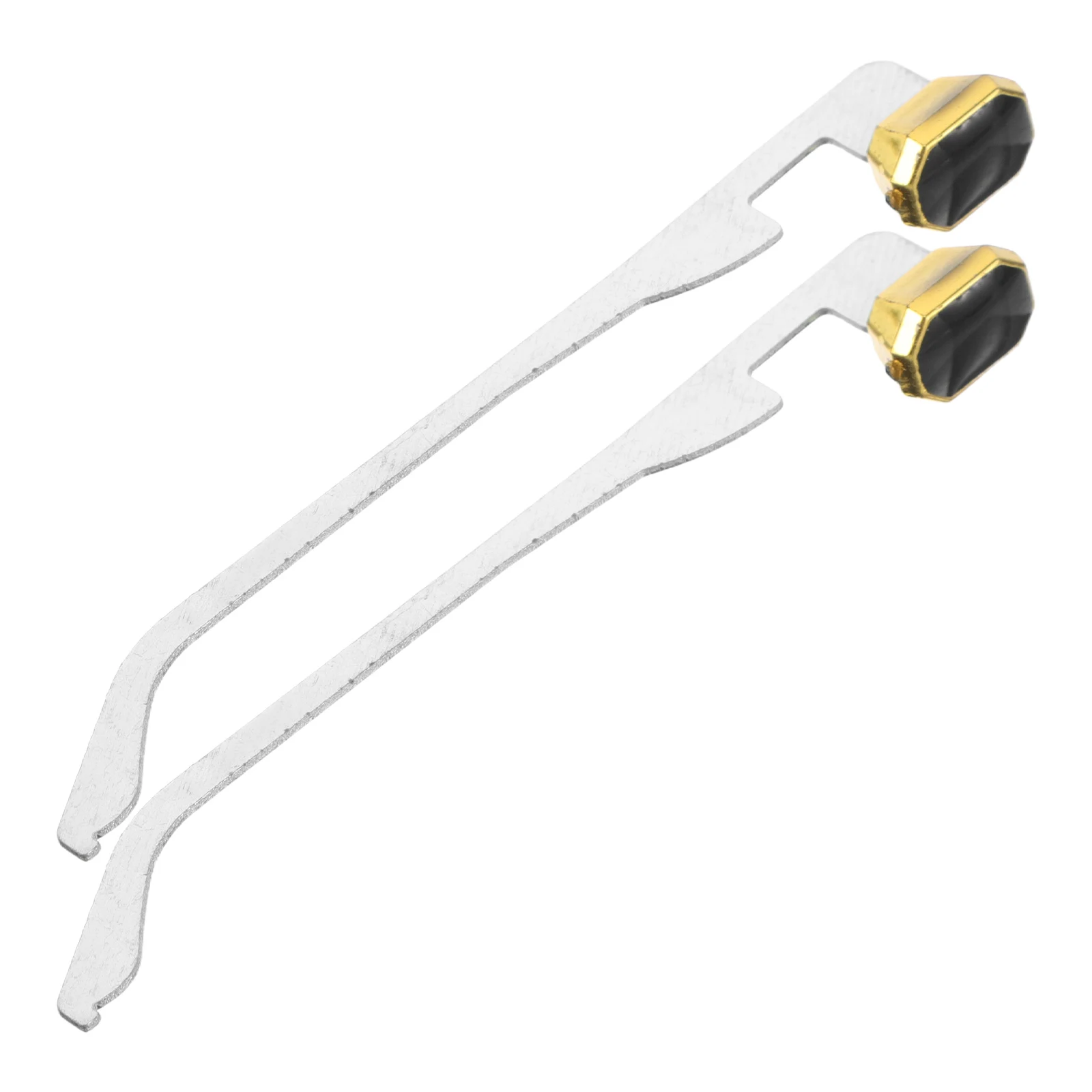 

2pcs Umbrella Bow Metal Parts Repair Accessories Solid Button Open Snap Iron Longhandle DIY Solid Button Open Parts Home Goods