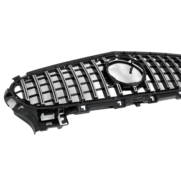 

ABS SILVER FRONT GRILLE For 2015-2018 AMG GT GTS