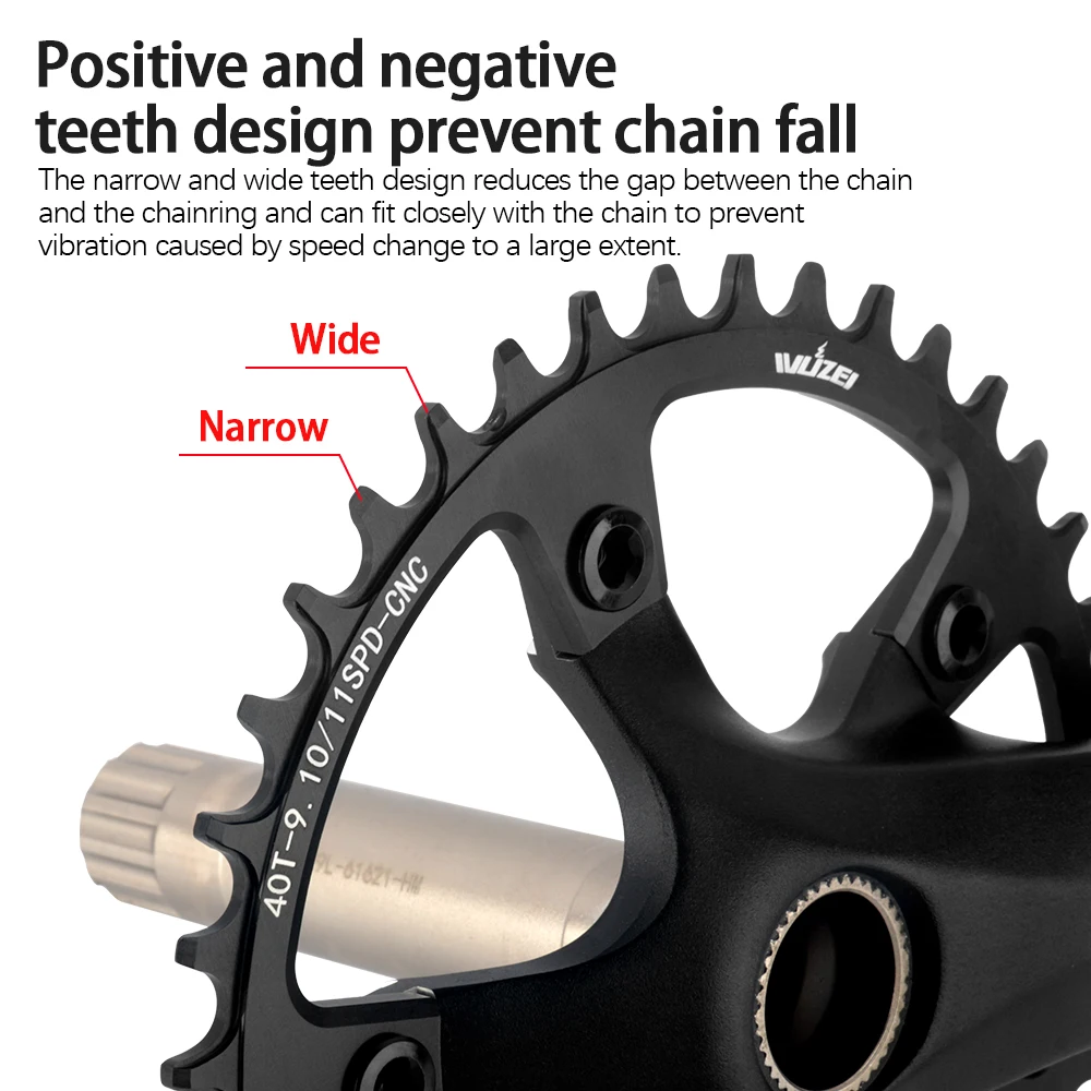 Prowheel Rennrad-Kurbelgarnitur 170 172,5mm Fahrradkurbel Schmal-Breit-Kettenblatt 36T-60T Krone 8 9 10 11 12 Gang für Shimano Teile – Detail 19