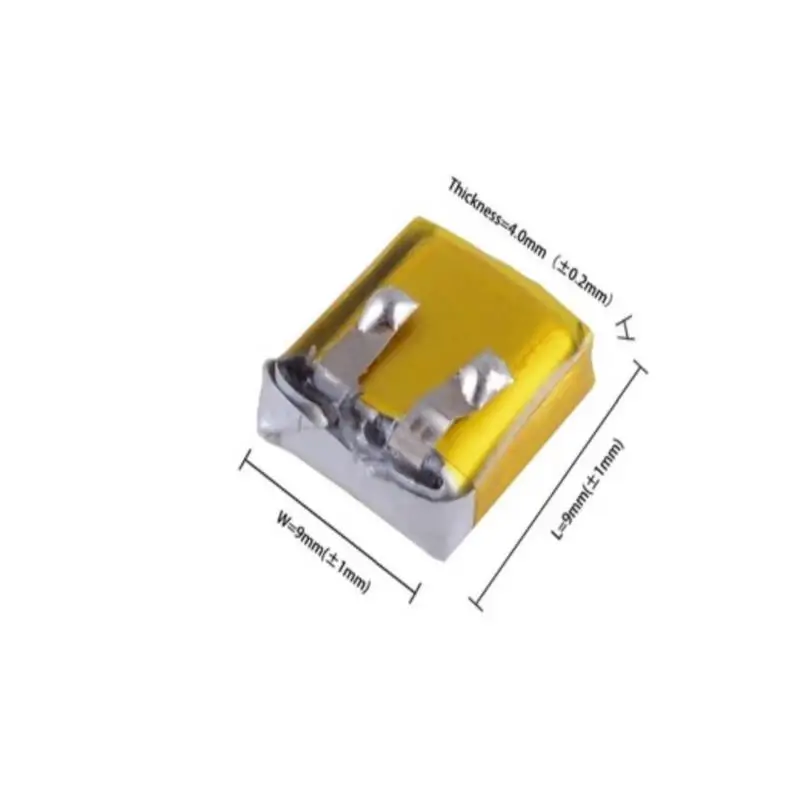 3.7V 30mah 401012 Lithium Polymer Rechargeable Battery For Bluetooth Headset