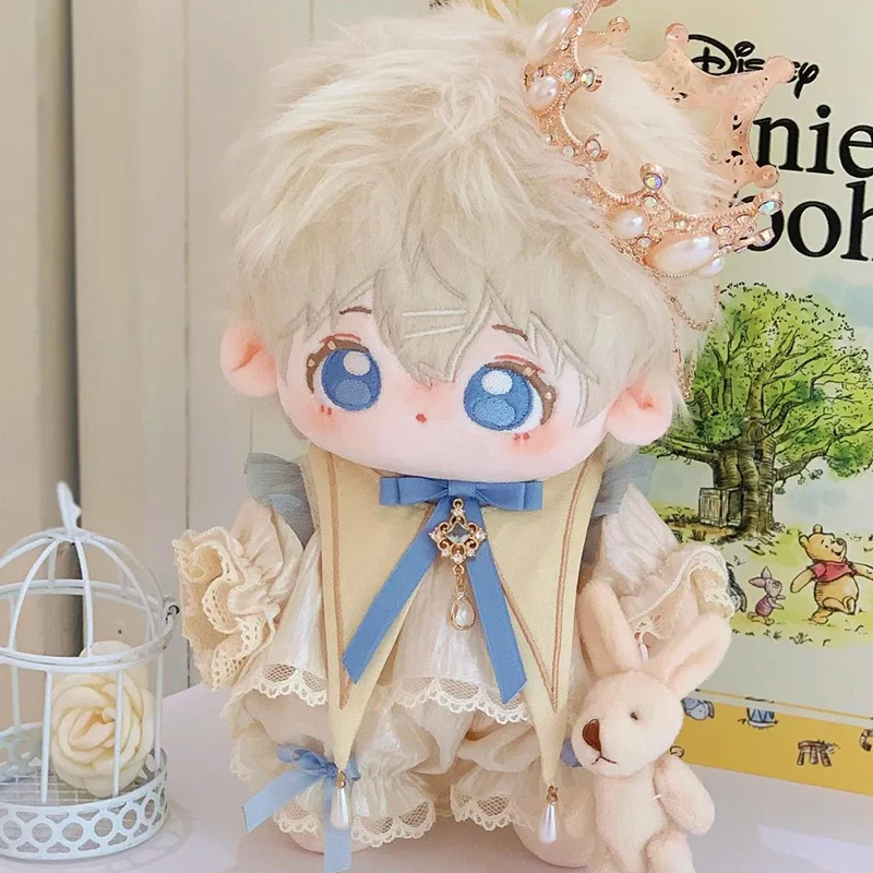 عمل 20 سنتيمتر دمية تأثيري الملابس نوبل الأمير مجموعات وسيم بنين Plushies الزي استبدال الدعاوى تحصيل أنيمي الطرفية #2