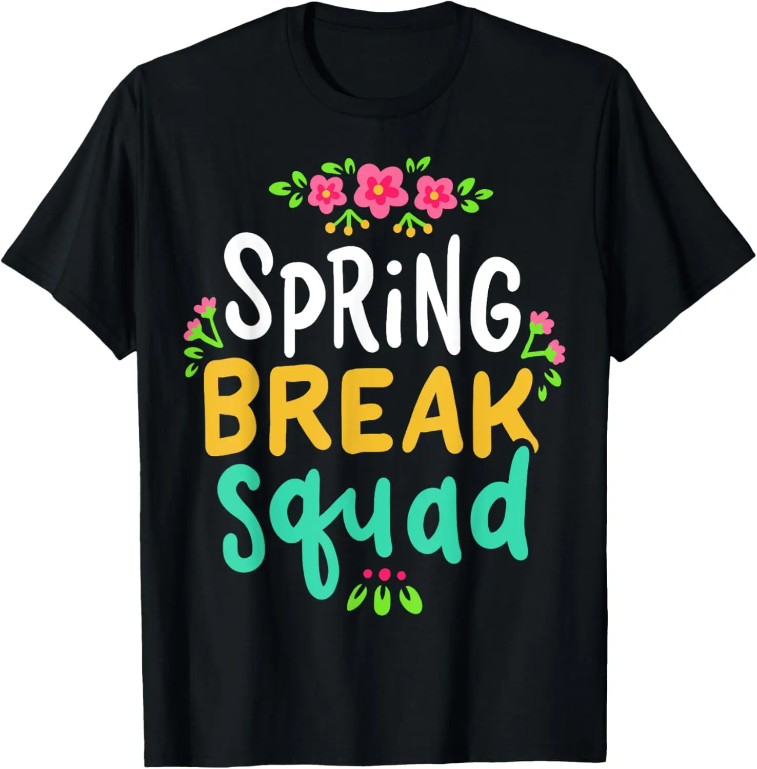 Spring Break Teacher Student Summer Vacation Holiday Beach T-Shirt