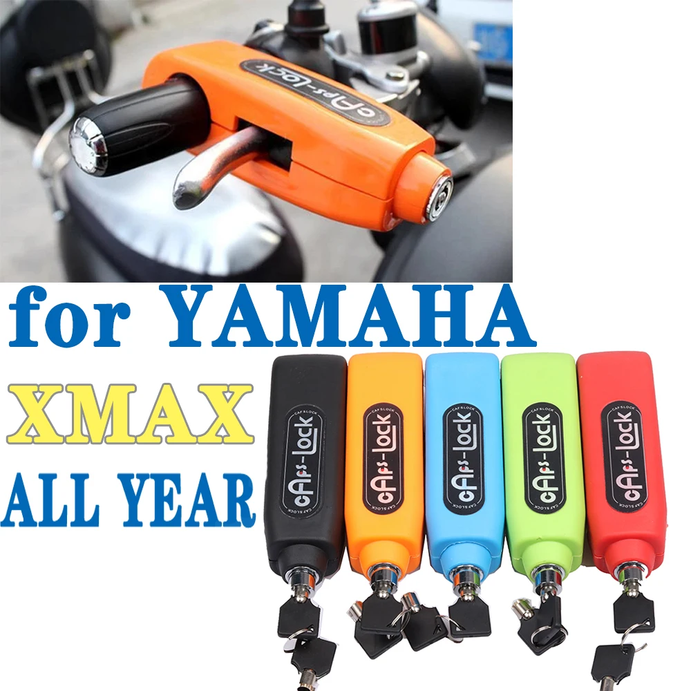 Motorcycle Grip Lock Security Safety Locks Handlebar Handset Brake Lever Disc Locking for YAMAHA XMAX 300 250 125 400 All Year