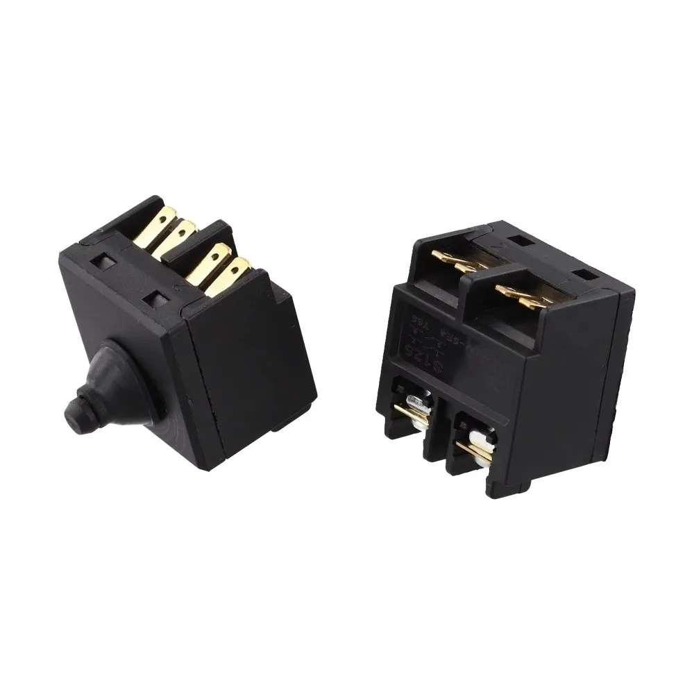 Durable Push Button Switch 100mm 4 Inch Fit Electric Power Tool Power Tool Switch Polisher Compatible Angle Grinder Switch