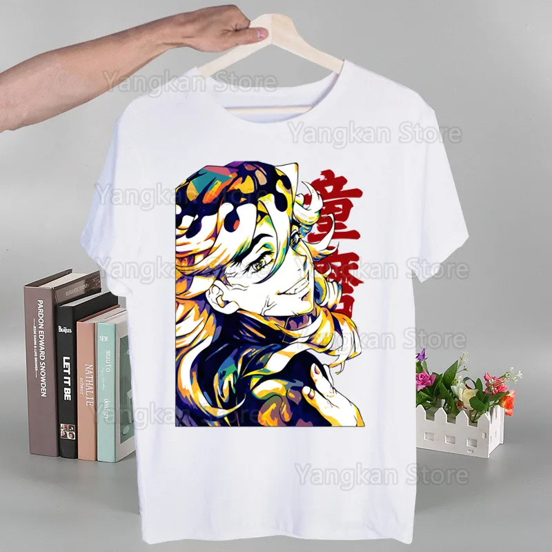

Demon Doma Douma Men T Shirt Fashion Print Tshirt Summer Novelty Short Sleeve T-shirt Men Funny Tops