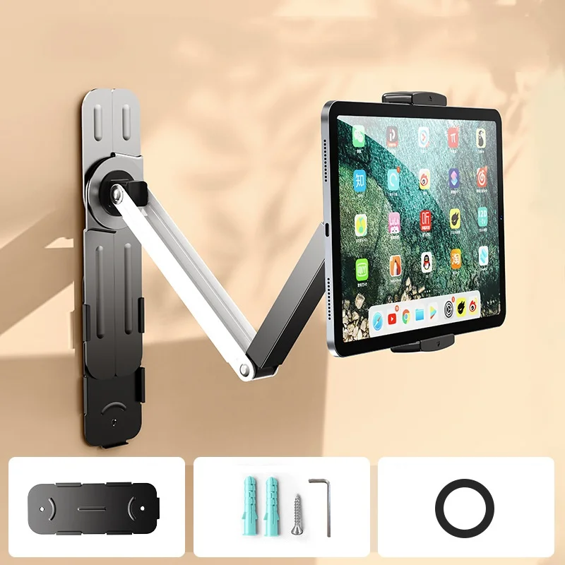 Tablet Stand Rotatable for 4 to 12.9 inch Universal Tablet Mobile Phone Holder Vacuum Magnetic Attraction for iPad iPhone Huawei