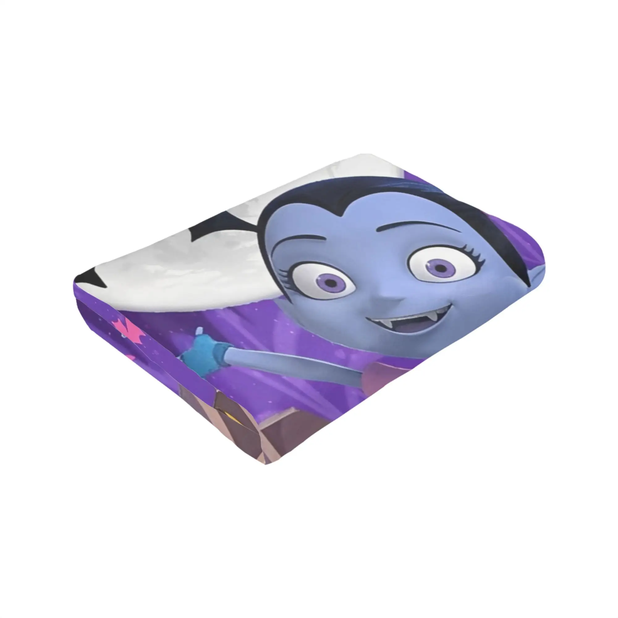 سوبر vampirina في سن المراهقة مصاص دماء رمي بطانية قسط الفانيلا الصوف خفيفة الوزن بطانية سرير مريحة رقيق البطانيات كل موسم استخدام #6