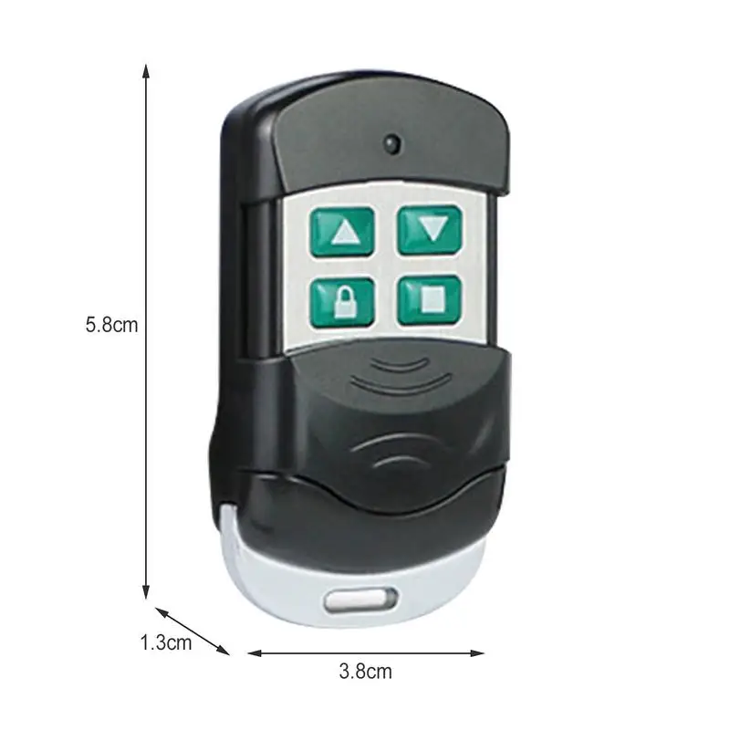 4 Buttons 433 Mhz Garage Gate Door Opener Duplicator Copy Remote Controller 433MHZ Remote Control Clone Cloning Code Car