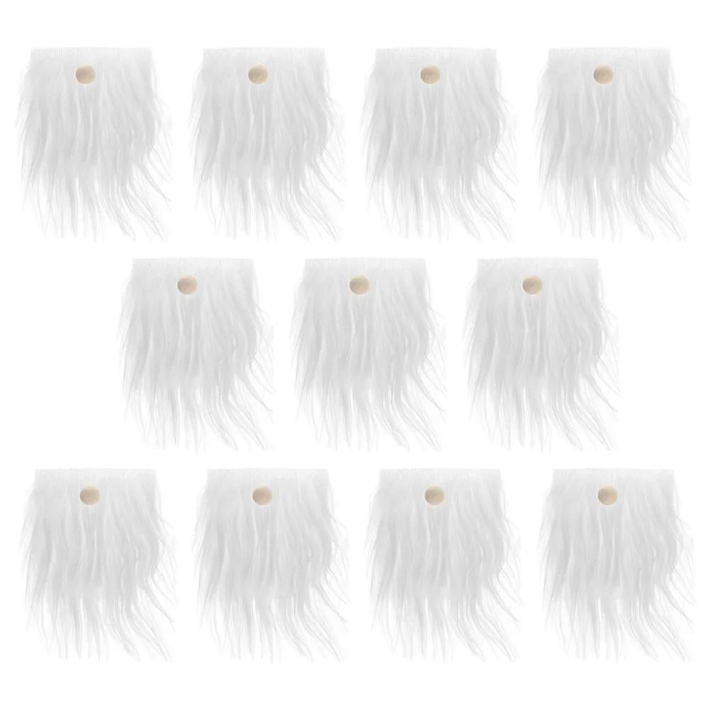 

24Sets Gnome Beards Wood Balls Craft Supplies for DIY Gnome Making Kits Small Dwarf Accessories Christmas Decoration Materials