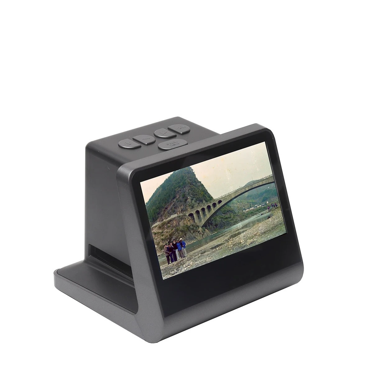 New Film Scanner 5 Inch HD Screen 24MP 48MP Support 135 126 110 8mm Film Negative Slide Digitizer