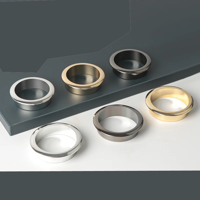 

Decorative Cover Cabinet Hole Plug Desktop Office Desk Threading Cover Hole Cover Plate Cable Box TV Cabinet Hole Computer Desk