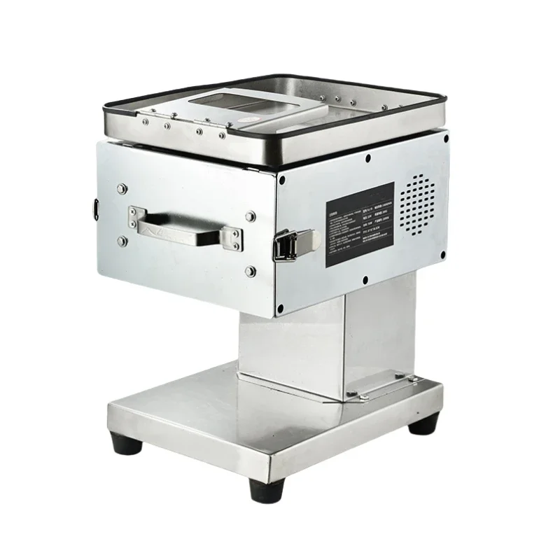 

Meat Slicer Commercial Automatic Meat Cutter New Pork Ear Slicing Machine Small Domestic Meat Cutting Machine