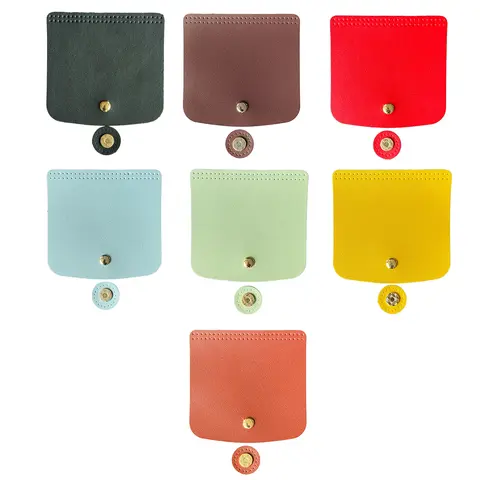 Multi-Color Flap with Buckle DIY Sewing Handmade Bag Making Accessories Soft Double-Sided Pu Flap