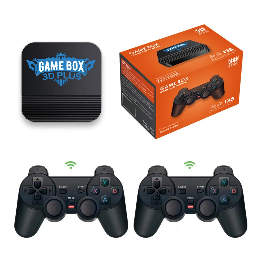 

GAME Box i3S 3D plus Video Game Console Dual System Multiple Simulators 30000 games 4K HD Output Retro Arcade Console