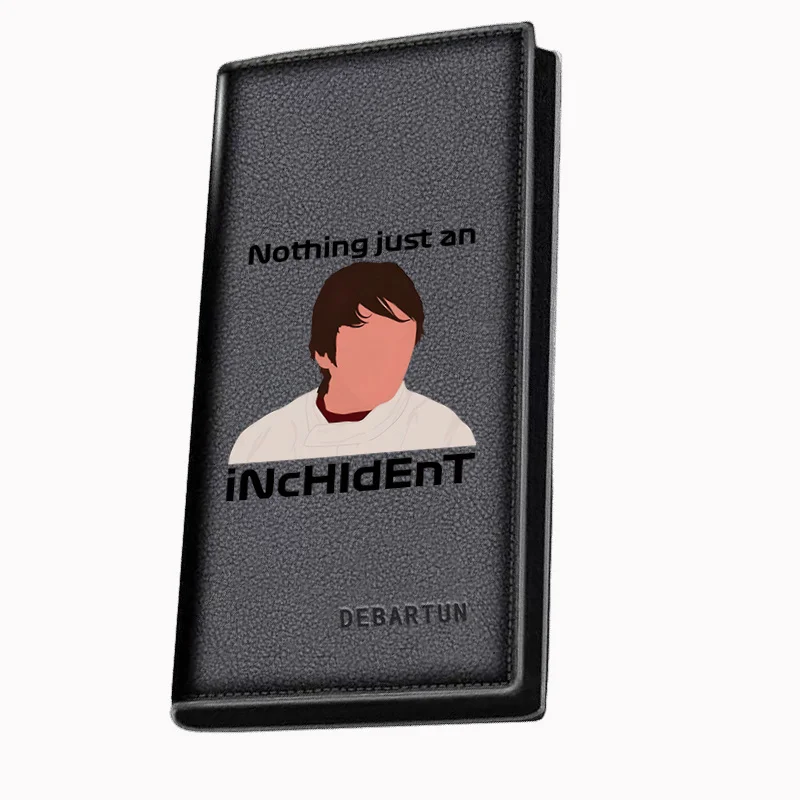 

Chef face image and design Men's Long Wallets Business Stylish Printing Design Casual Use Christmas Valentine's Father's Day Gif