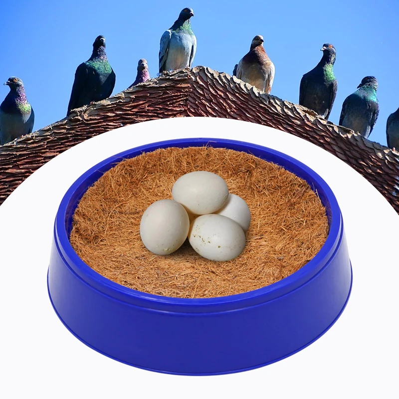 1 Set Grass Mat Dehumidification Grass Bird Nest Racing Pigeon Breeding Eggs Mat Bird Basin Nest for Bird