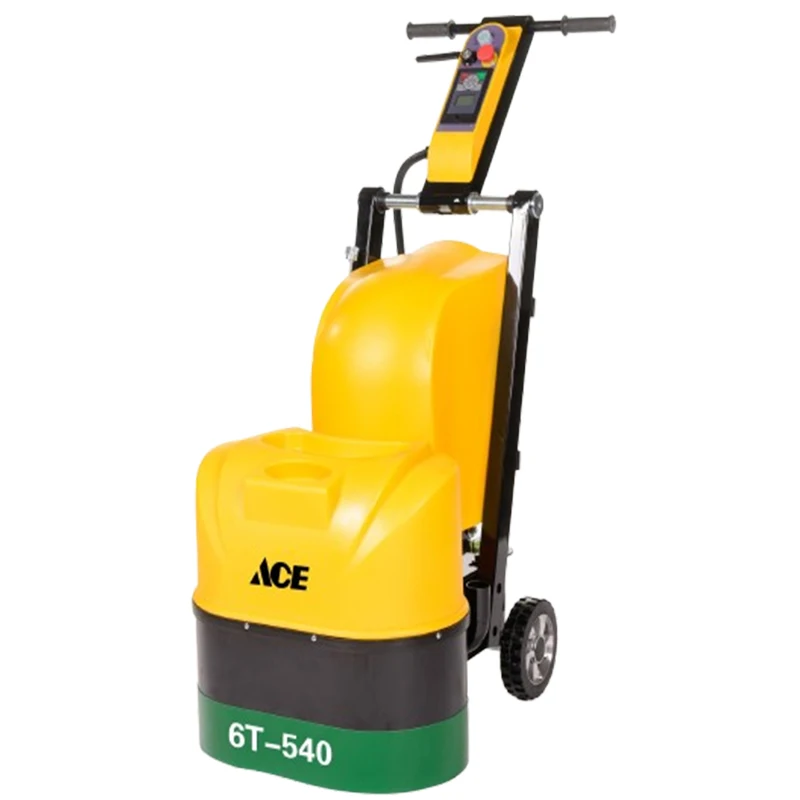 Ultimate 3-Head Concrete Grinding Machine Efficient Floor Grinding with Top Wheels for Precision Performance