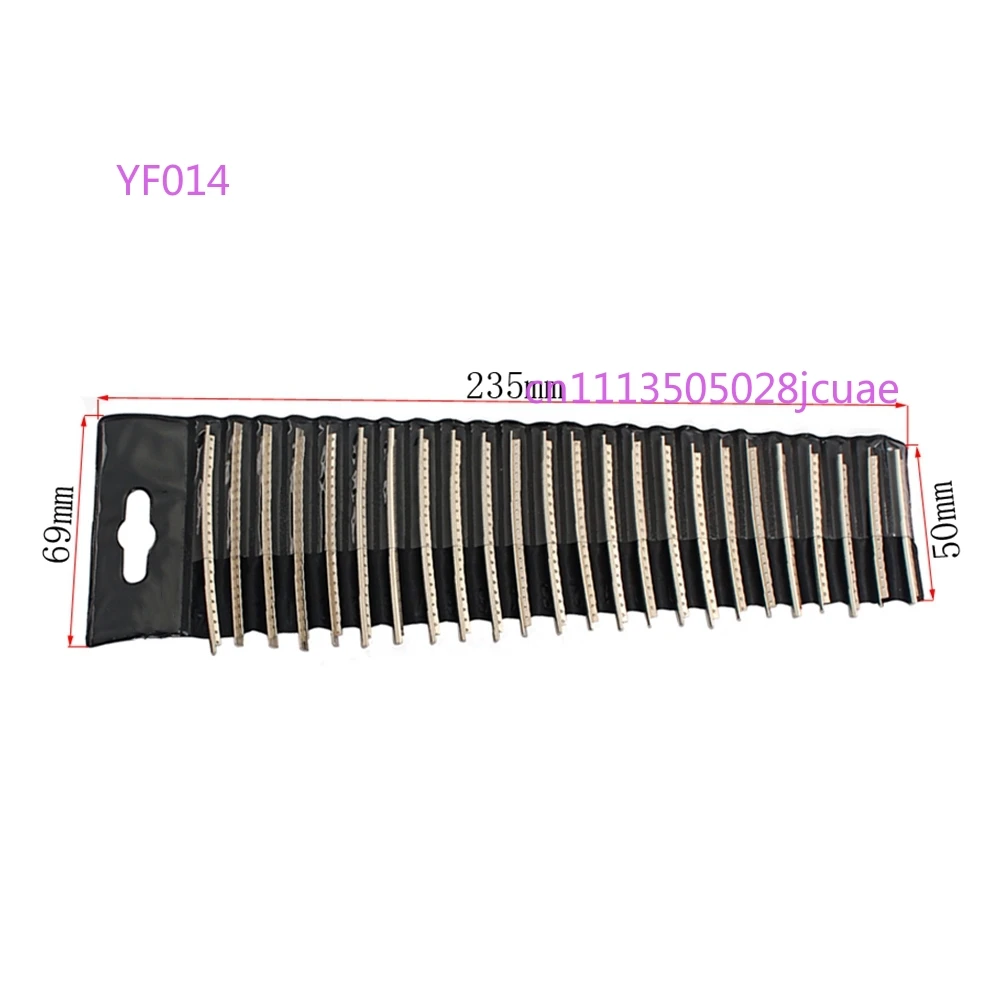 24Pcs Acoustic Guitar Fret Wire Set Stainless Steel 2.7mm Fingerboard Frets Replacement