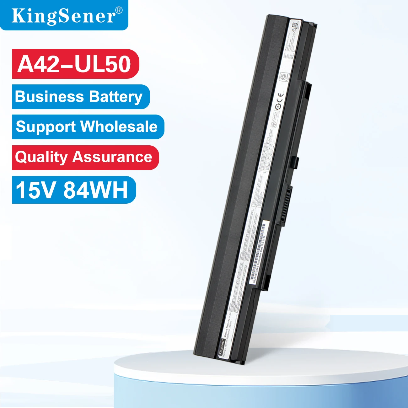 

KingSener 15V 84WH A42-UL50 Laptop battery for ASUS UL30 UL30A U30JC UL50 UL80 U30 U35 U45 UL30A UL80A Series A41-UL80 A42-UL30