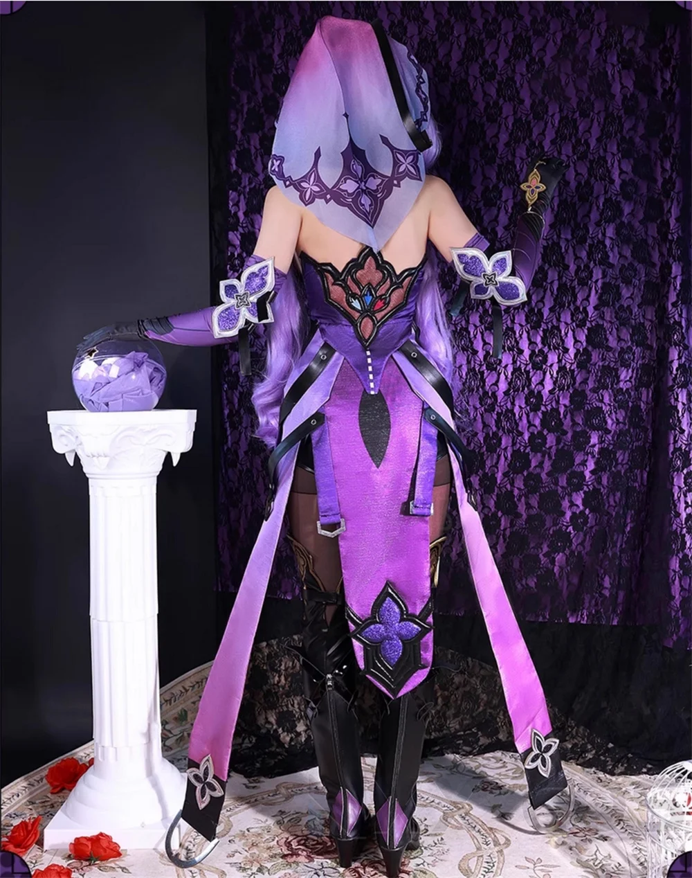 Honkai-Star Rail Black FzCosplay Costume, Py Play Comic Con fur s, Hmatte Wigs, Animation Prop, Game Party, Christmas