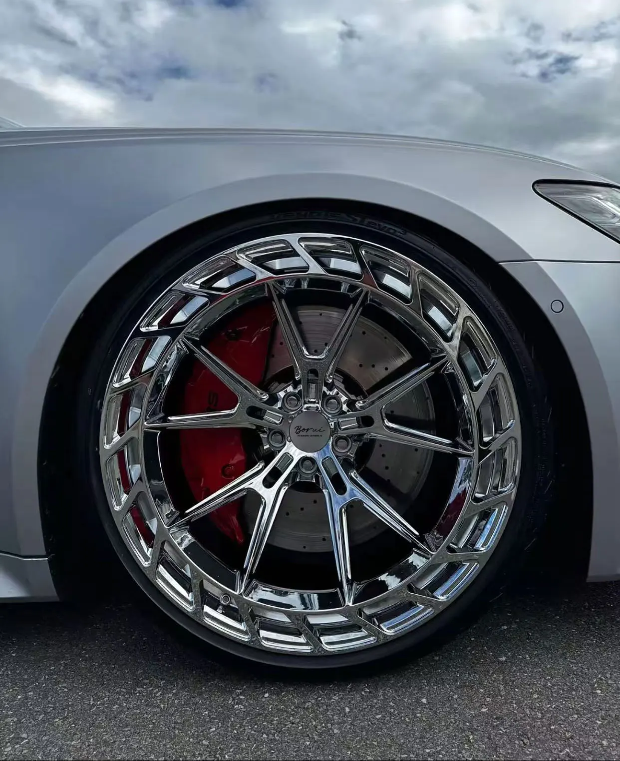 

Borui Chrome Forged 5X112 5X120 5X114.3 Racing Monoblock Car Wheels For Bmw M2 M3 E39 E46 M4 M5 E34 18 19 20 21 22 23 Inch Rims