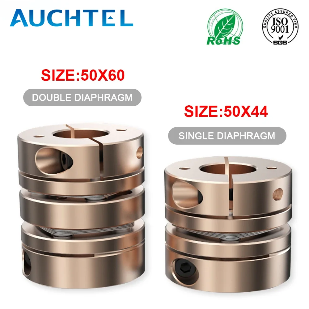 

Flexible Motor Shaft Coupler LD D50L44/L60 Diaphragms Aluminium Accessories High Torque Cardan Rc CNC For 3D Print Coupling