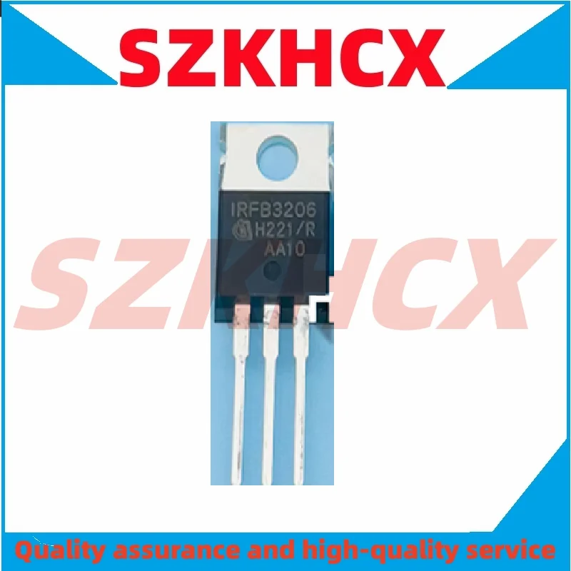 10PCS/LOT   IRFB3206PBF IRFB3206 FB3206 TO-220 60V 210A MOSFET N-Channel Power Transistor 100% New Imported Original