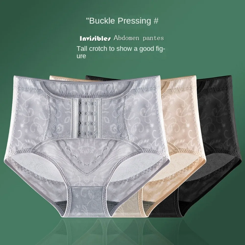 

Lace Flower Postpartum Body Shapers Mid Waist Shapewear Butt Lifter Briefs Belly Contracting Waist Trainer Seamless Underwear