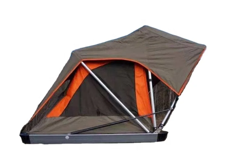 New Design Camping Ultra Thin Automatic Side Opening Hard Roof Top Tents