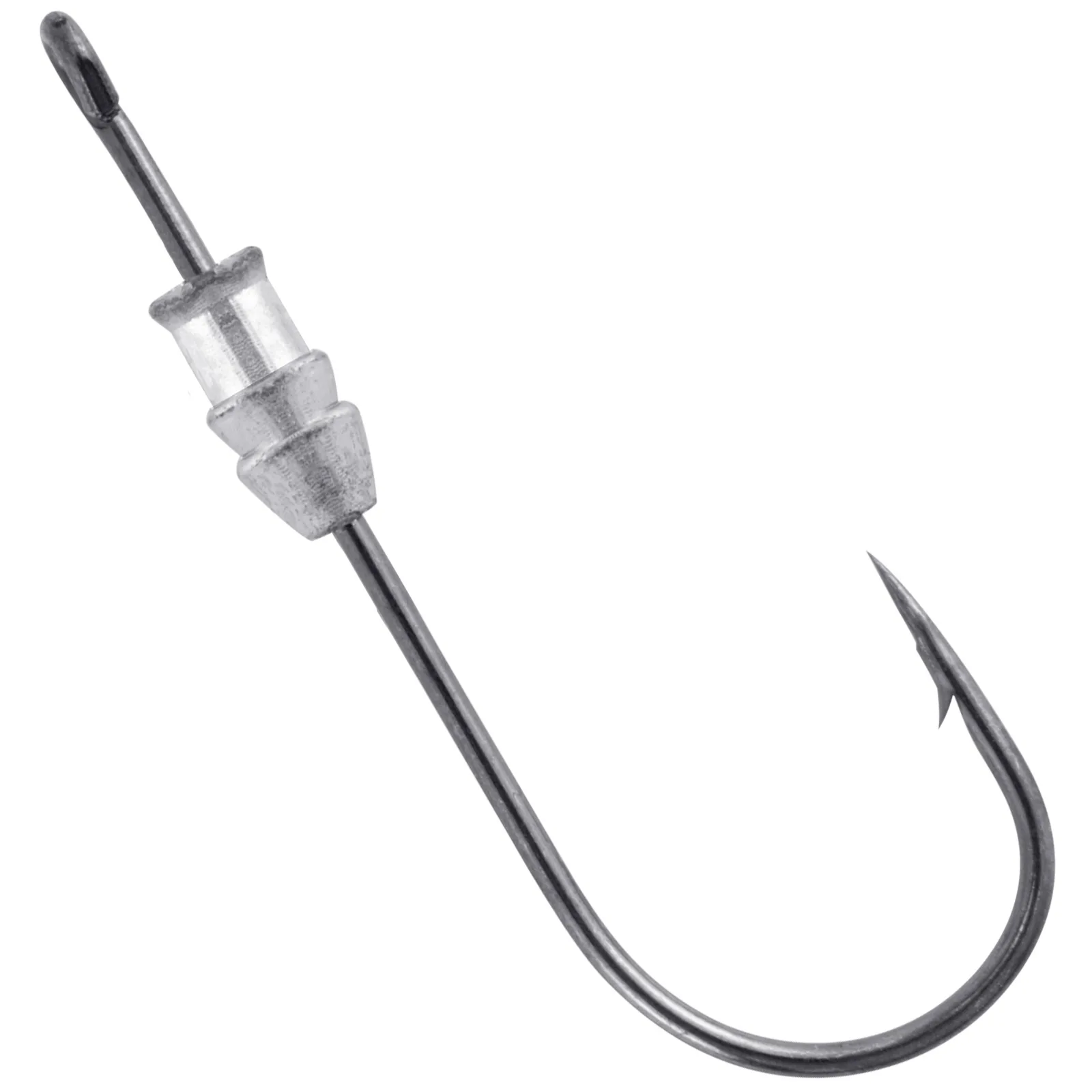 Image of 2,1 g-7,8 g Swimbait Angeln gewichteter Wurmhaken Jigkopf für weichen Kunststoffköder Bass Forelle Kohlenstoffstahl Barded Haken