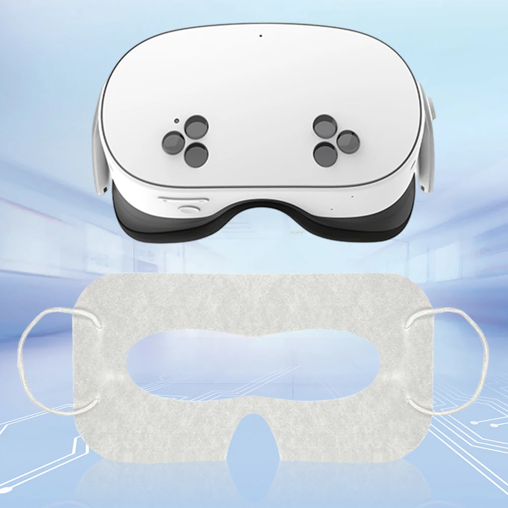 100 قطعة قناع VR للاستعمال مرة واحدة قناع وجه الواقع الافتراضي قابل للتنفس عالمي لملحقات سماعات الرأس VR Meta Quest 3S