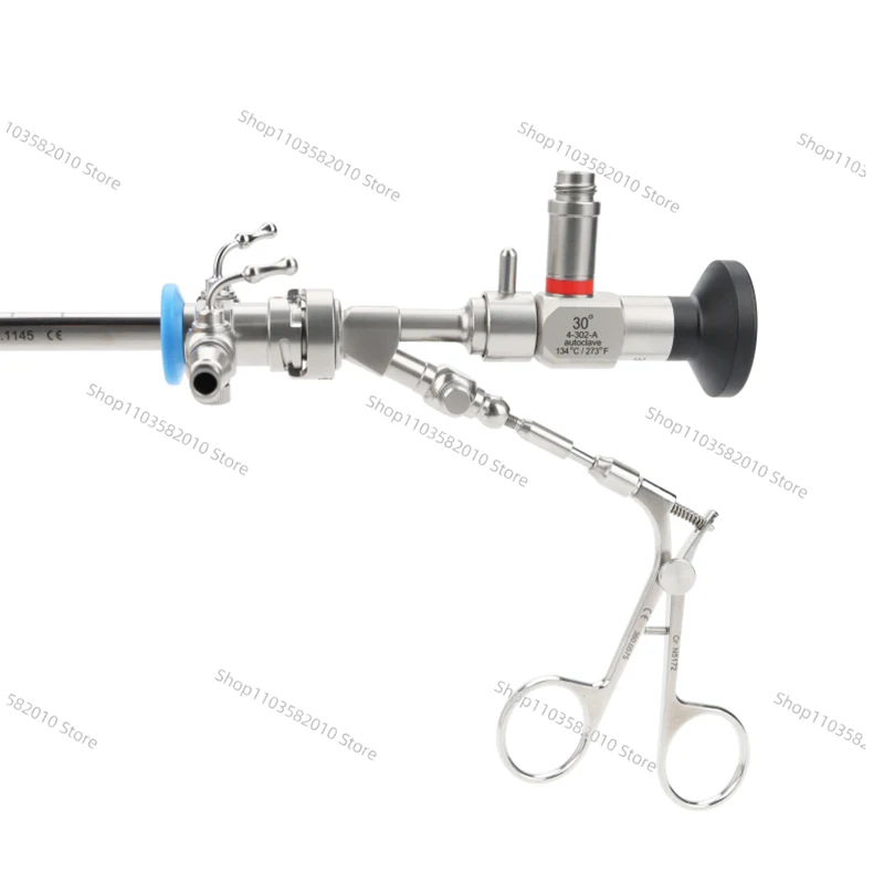 Rigid endoscope 2.7mm 302mm 0/30 degree cystoscope set for Urology