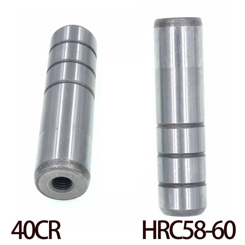 

25mm OD 60/70/80/90/100/110/120/130/140/150/160/170mm Length M12 Inner Thread 40CR HRC60 Mould Straight Guide Pillar Post Pin