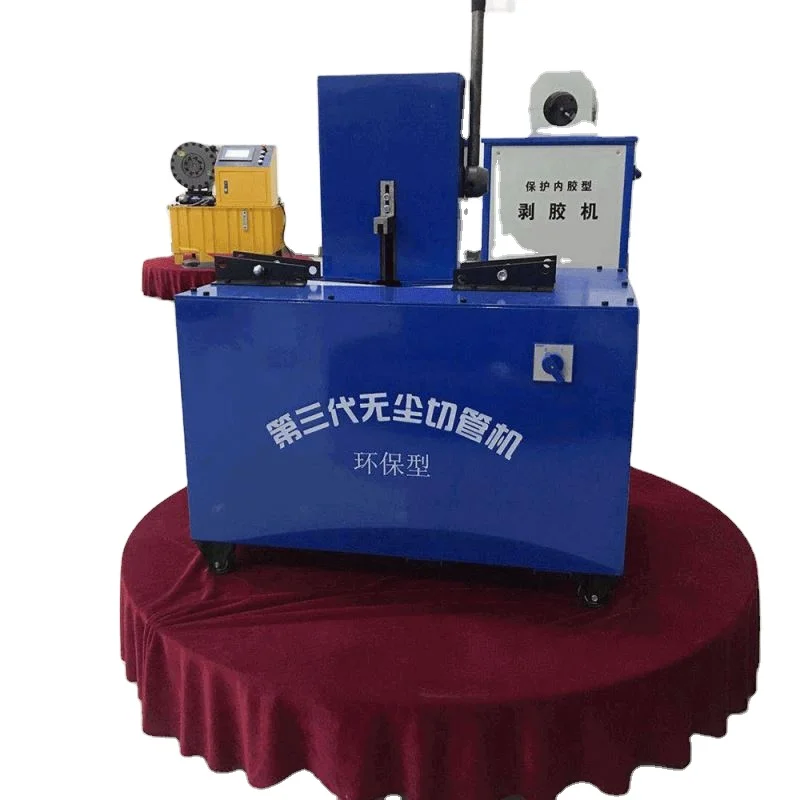 Automatic rubber hose hydraulic hose cutting machine