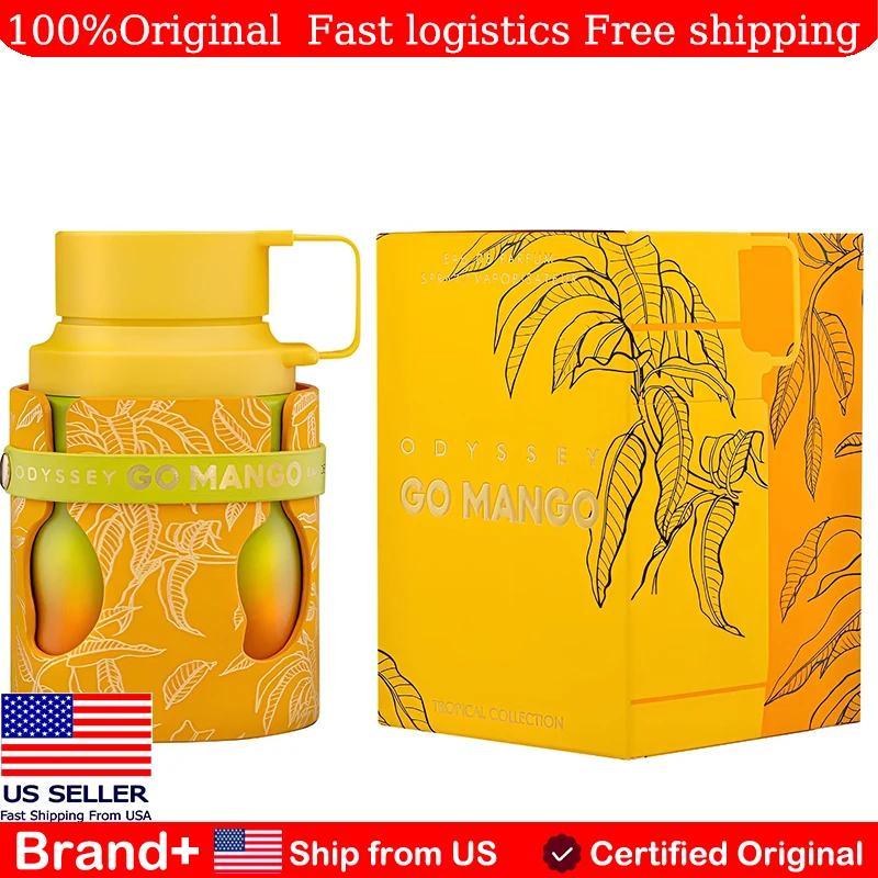 

Armaf Odyssey Go Mango Tropical Collection 100ML Eau De Parfum Long Lasting Fragrance Persistence Cologne Pheromone Portable