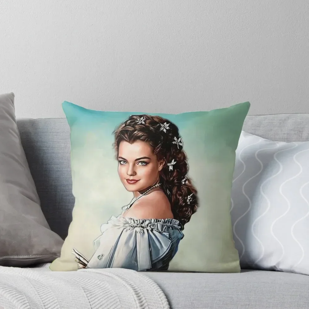 EMPRESS SISSI Throw Pillow Decorative Cushions Plaid Sofa pillow