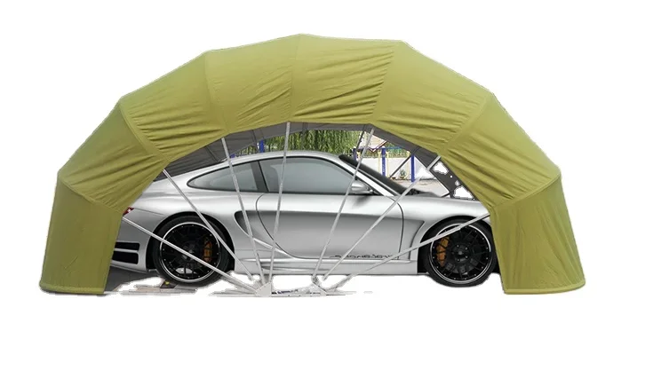 Hot Sale Movable folding Car Garage Rainproof Fire retardant Parking Shed thickened and warm Car Cover Car Tent