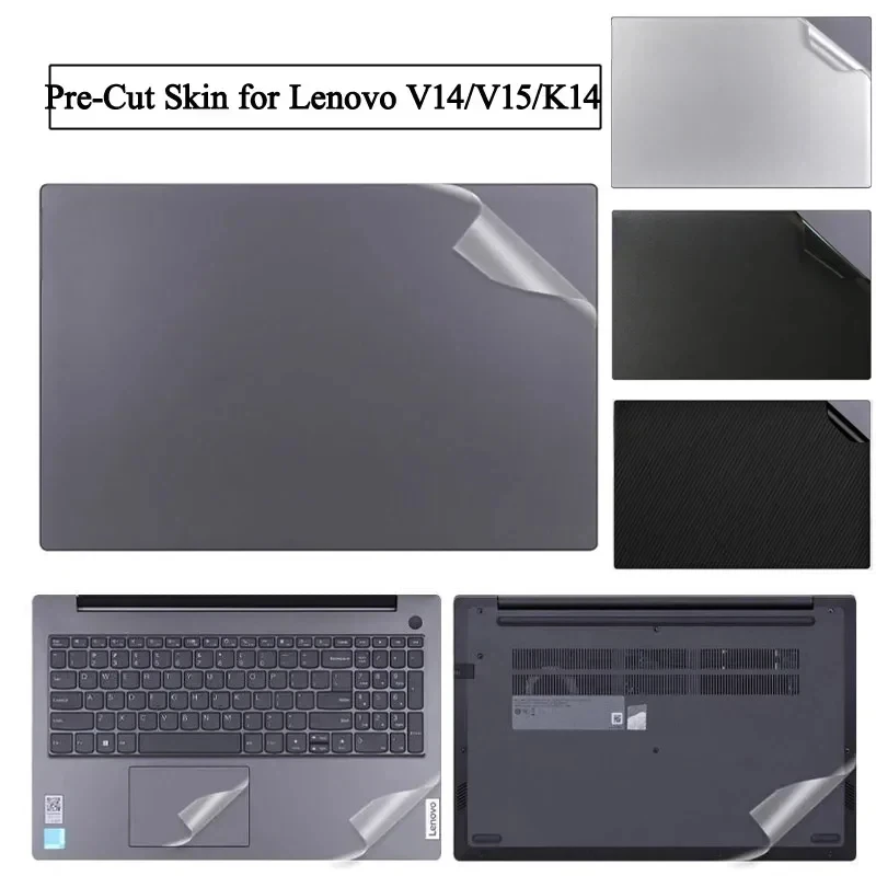 

Наклейка для ноутбука с защитой от отпечатков пальцев, чехол для Lenovo V14 V15 G4 G3 G2 ABA IAP ITL ALC AMN IRU VMN, водонепроницаемая защита для ноутбука