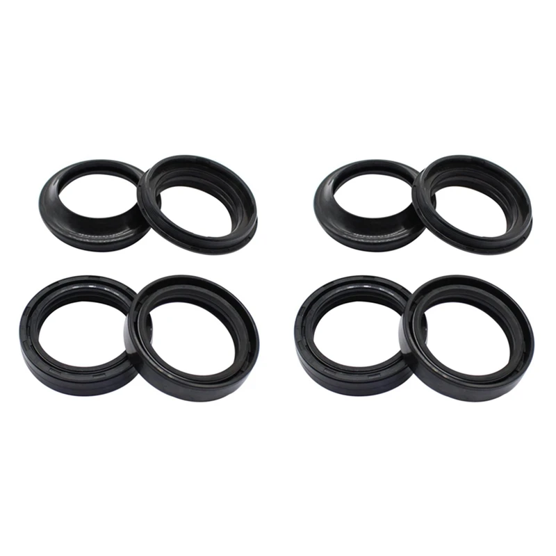 2 Set Motorcycle Front Fork Dust Seal And Oil Seal 37X50X11 For Suzuki RM85 Turbo TU250 GZ250 GS550 VS700 GS750 RM XN 85