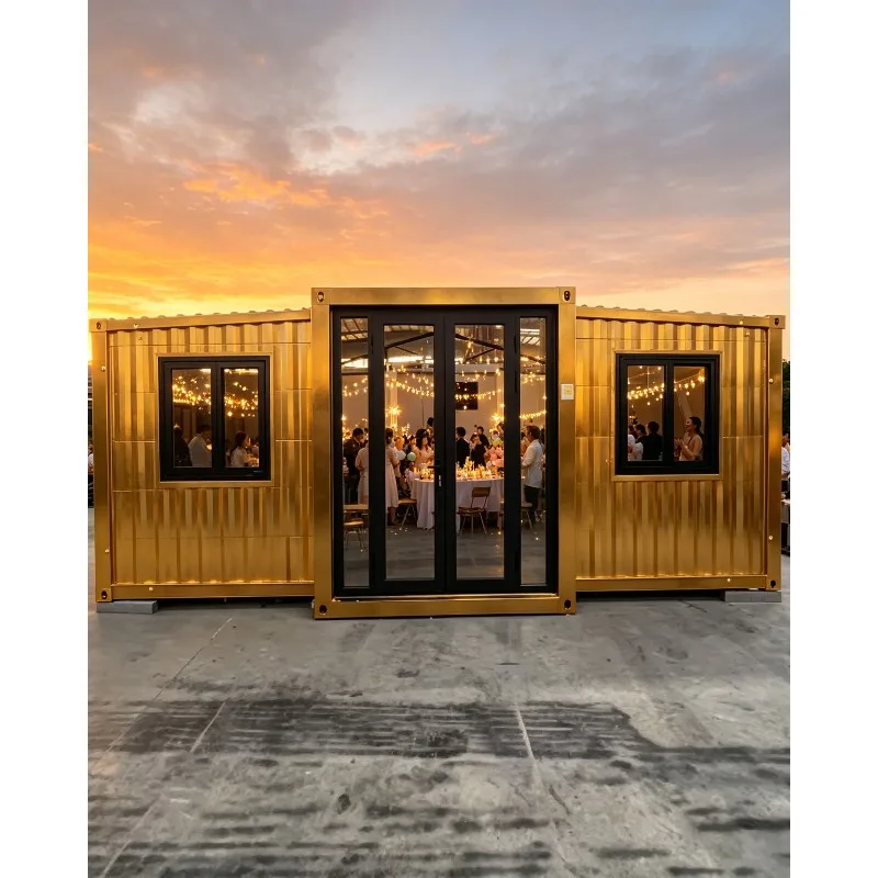Detachable Container Houses Folding Camp 2- 3 Bedroom Prefab Expandable Container Homes Foldable Container House for Australia