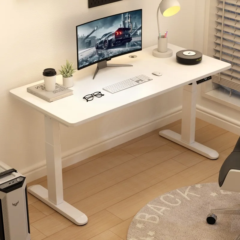 

Electric Standing Desk Frame Single or Dual Motor Height Adjustable Gaming Computer Workstation for Home Office