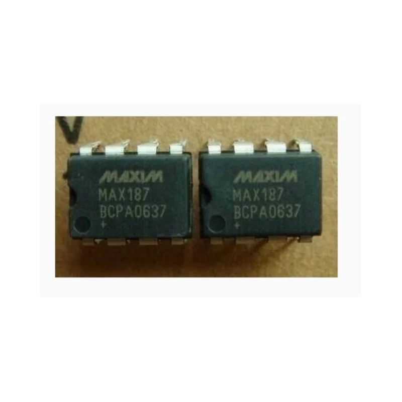 2  pcs/lot MAX187ACPA  MAX187   DIP8  electronics ic chips in stock Analog to digital converter IC chip