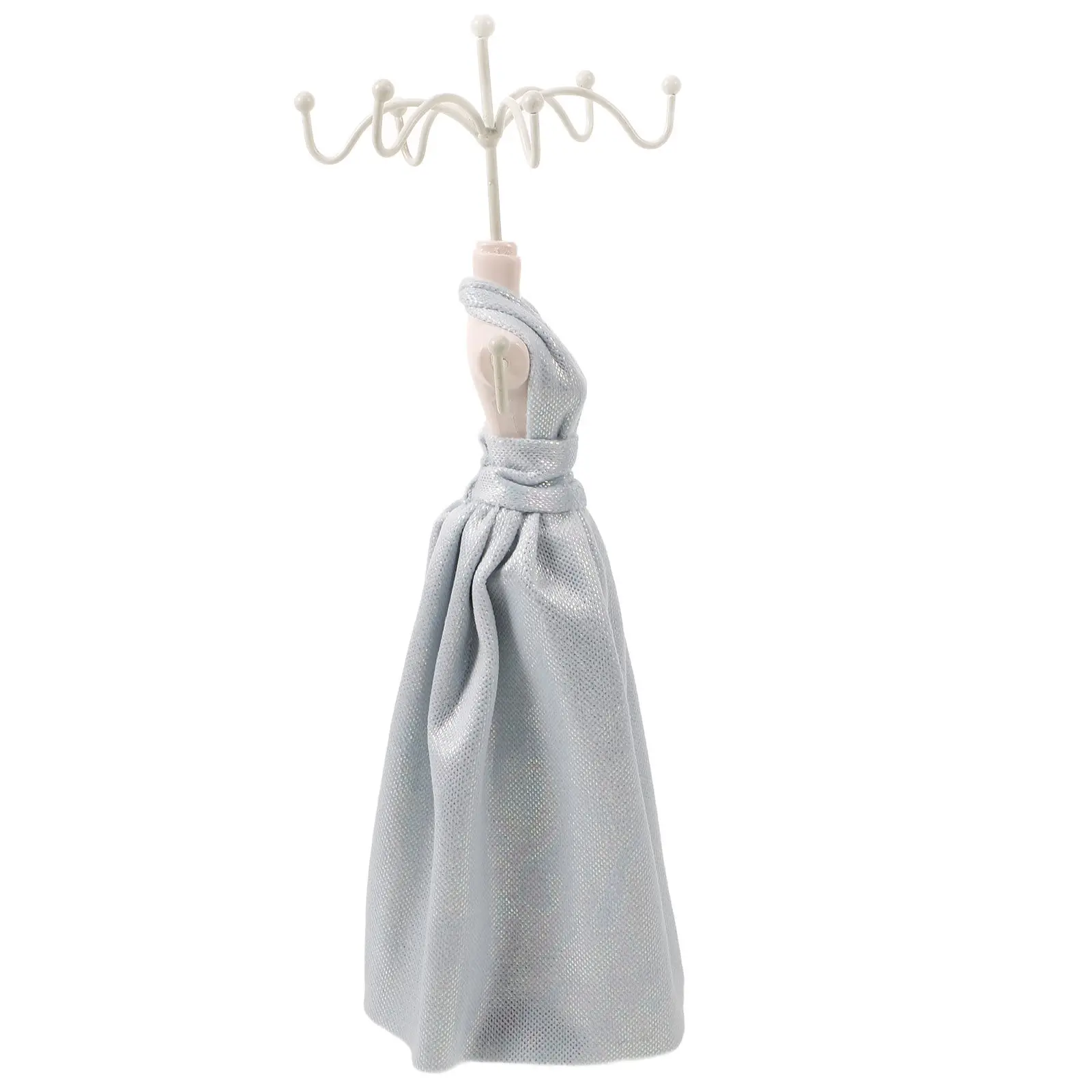 Vintage Necklace Mannequin Jewelry Display Stand Organizer Holder Rack Stable for Necklace Showcase Jewelry Display Stand