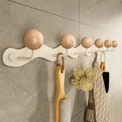 Hanging Hooks Without Punching Holes Hanging Hook on Walls Arranging Racks for Clothes Hanging Clothes Hangers on Walls