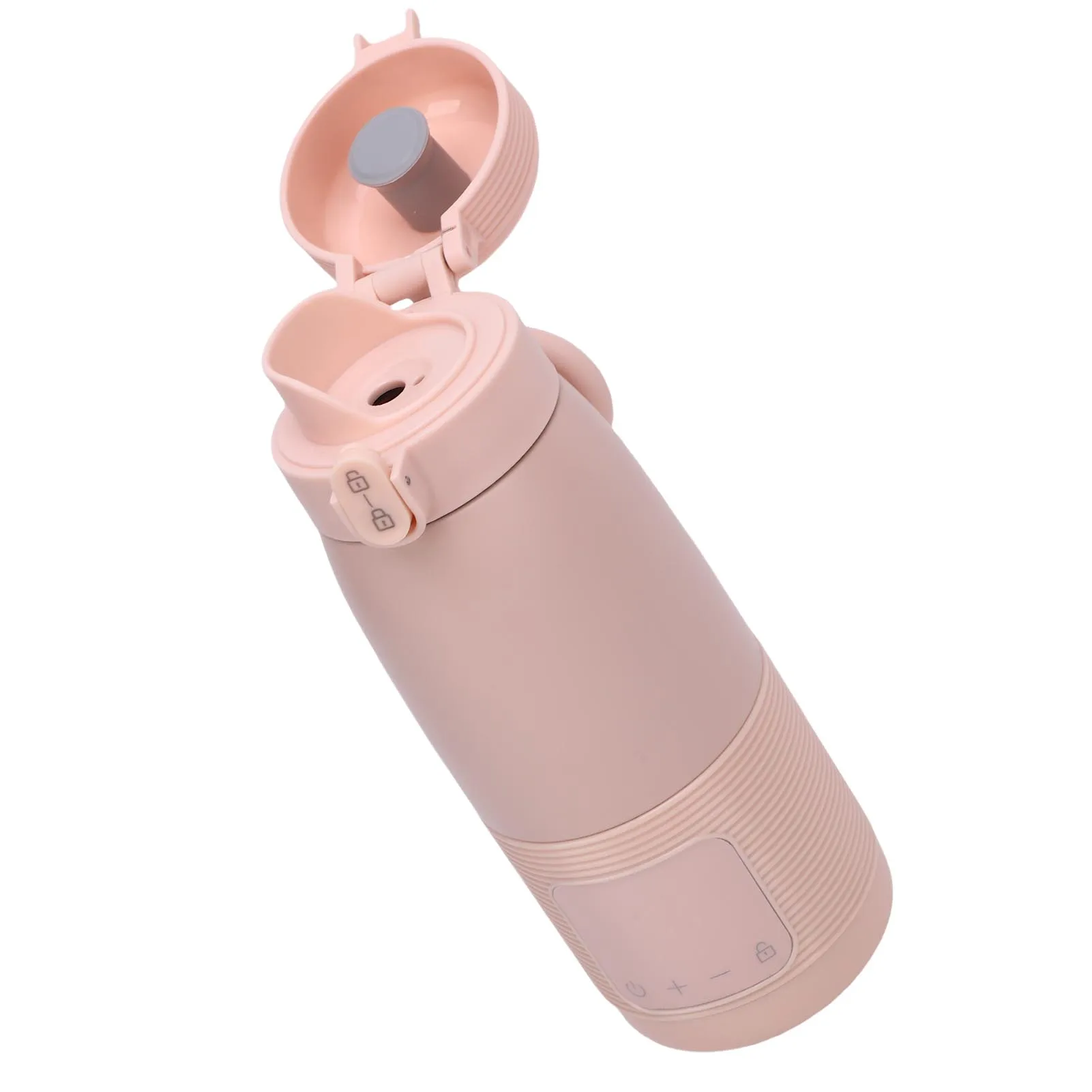 Calentador de botellas con pilas Calentador de leche portátil Resistente al calor Ligero 37 ℃ -55 ℃   Control de temperatura fácil de limpiar para