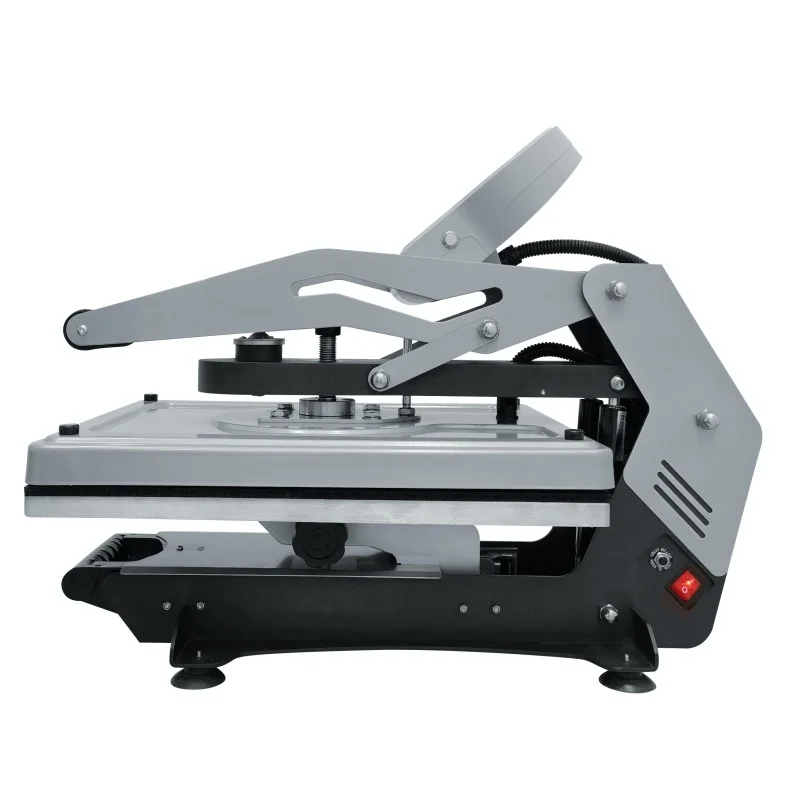 2025 GH Top Fashion 40x50cm Semi-Auto Heat Press Machine High Pressure DTF Printer for Garment/Textile/Fabric/T-Shirts