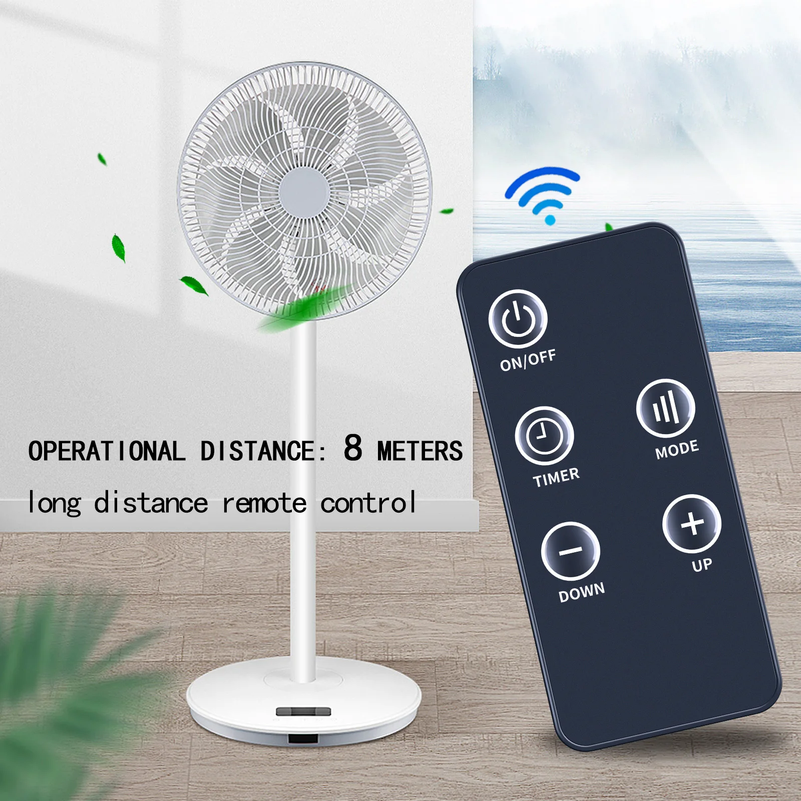 Nuevo Control remoto para radiador lleno de aceite Digital MONHOUSE 2500W con pantalla LED