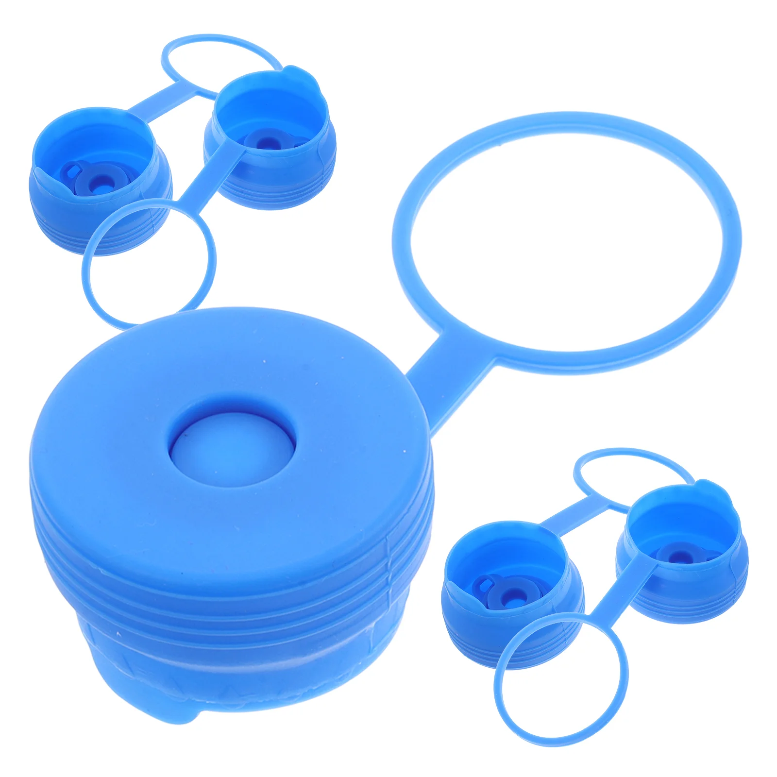 

5 Pcs Bucket Lid Water Container Gallon Jug Caps Lids Reusable Dispenser Accessories